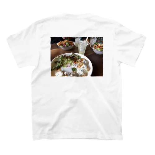 きみと食べ物。 スタンダードTシャツ