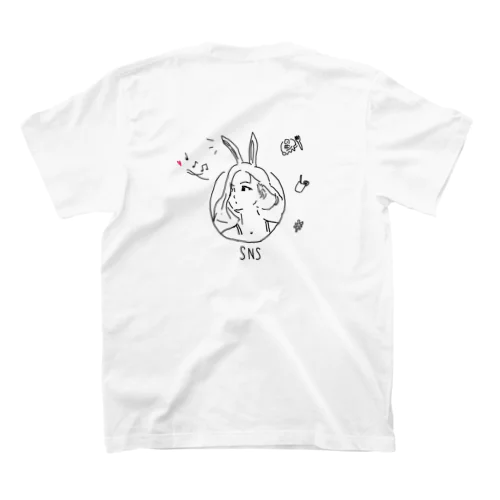 SNSアイコンgirl スタンダードTシャツ