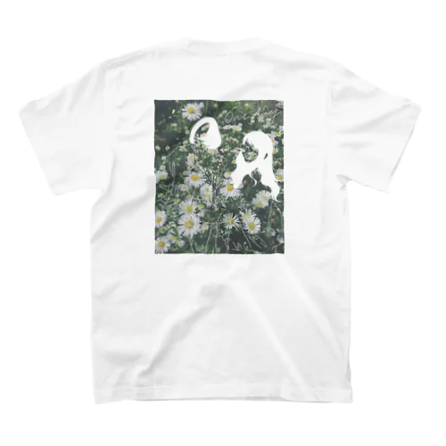 Back print T-shirt “one day“ スタンダードTシャツ