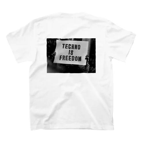 Techno is Freedom スタンダードTシャツ