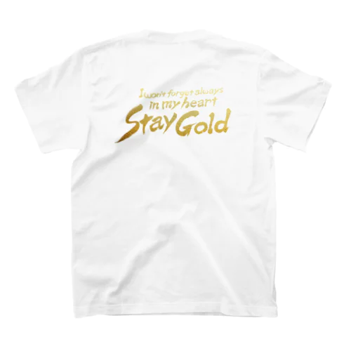 Stay Gold スタンダードTシャツ
