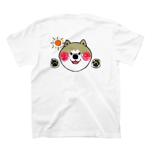 おはよう秋田犬アキラくん 티셔츠