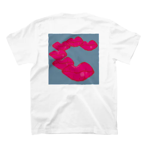 Pink lips シリーズ Regular Fit T-Shirt