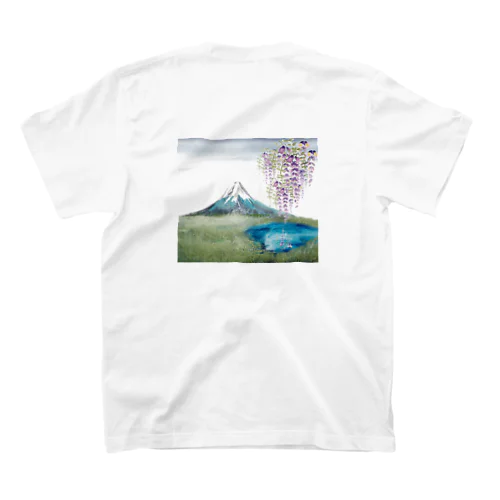 富士と藤 Regular Fit T-Shirt