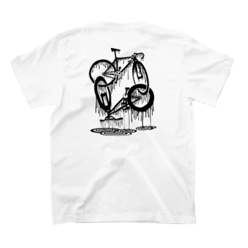 melted bikes #2 (black ink) スタンダードTシャツ
