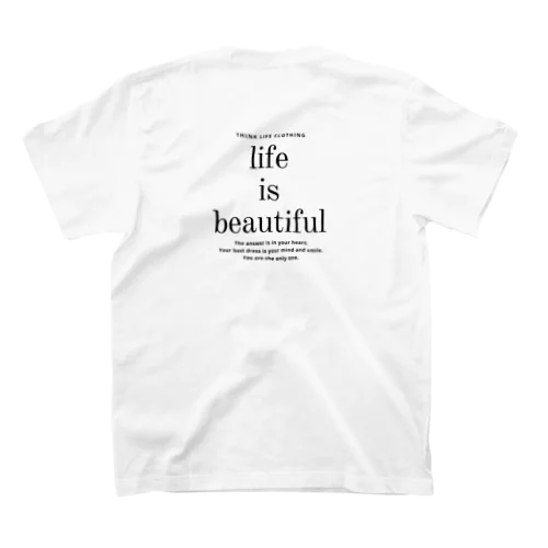 life is beautiful Regular Fit T-Shirt