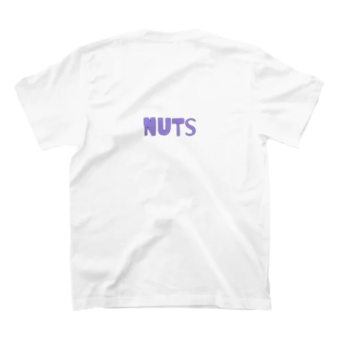 nuts 紫 スタンダードTシャツ