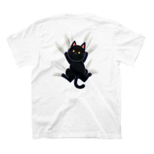 黒猫離さにゃい スタンダードTシャツ