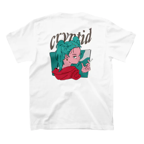 cryptid smoke girl Regular Fit T-Shirt