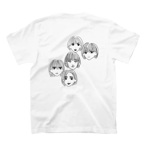 5人の女 Regular Fit T-Shirt