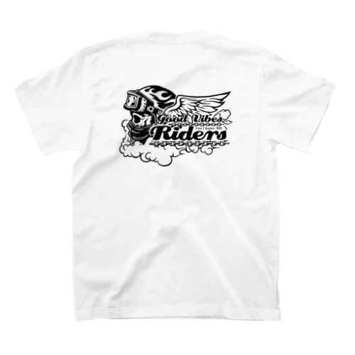 バイク【Good vibes riders 】両面プリント Regular Fit T-Shirt