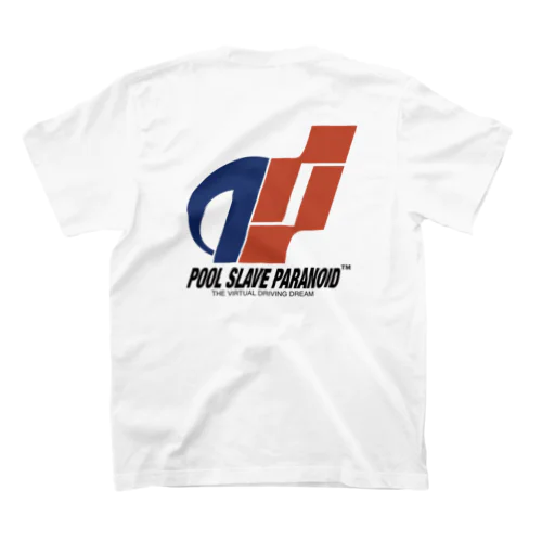 POOL  SLAVE  PARANOID™️ Racing logo スタンダードTシャツ