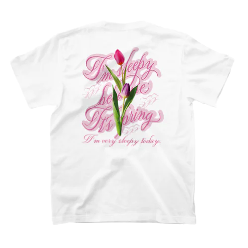 💤🌷春だからねむい🌷💤 Regular Fit T-Shirt