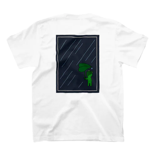 雨の日の蛙 Regular Fit T-Shirt