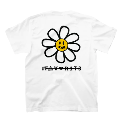 ニコニコフラワー ~#F△V♥R1T3~ Regular Fit T-Shirt