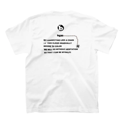 ｂｇｍ鎖黒文字 Regular Fit T-Shirt