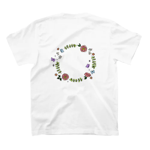 お花舞う　 スタンダードTシャツ