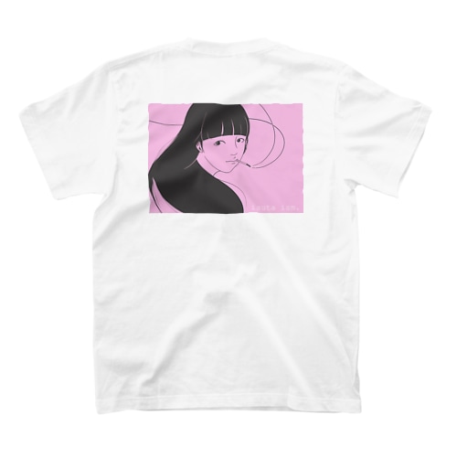 シガレット背面プリント Regular Fit T-Shirt