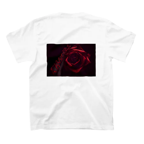 薔薇と緊縛脚 スタンダードTシャツ