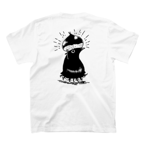 はしゃぐくろいとり Regular Fit T-Shirt