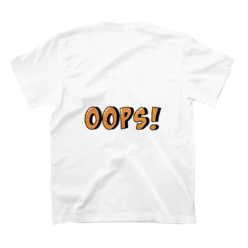 OOPS! / バックプリント スタンダードTシャツ
