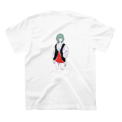 緑の女の子 Regular Fit T-Shirt
