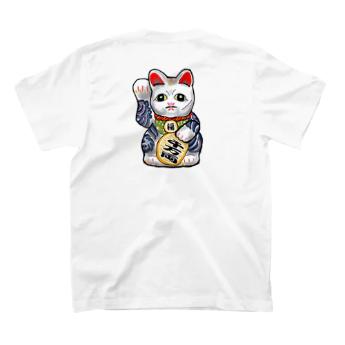 刺青　招き猫ちゃん 티셔츠