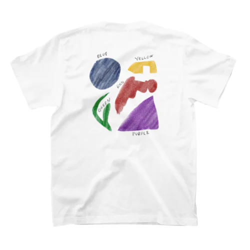 色と形 Regular Fit T-Shirt