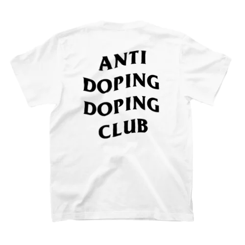 ANTI DOPING DOPING CLUB（BLACK font） Regular Fit T-Shirt