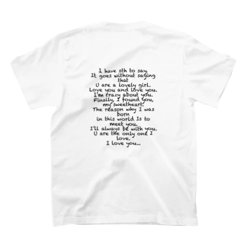 ガチ恋口上〜English ver.〜Tシャツ スタンダードTシャツ