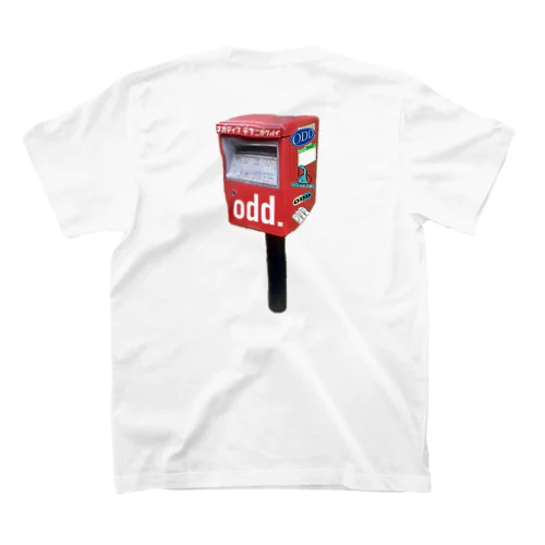 odd. white confident T-shirt スタンダードTシャツ