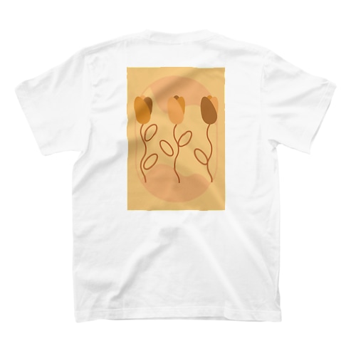 TULIP_BROWN Regular Fit T-Shirt