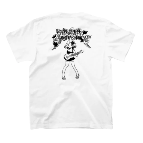 UKULELE LOVERS BLACK  スタンダードTシャツ