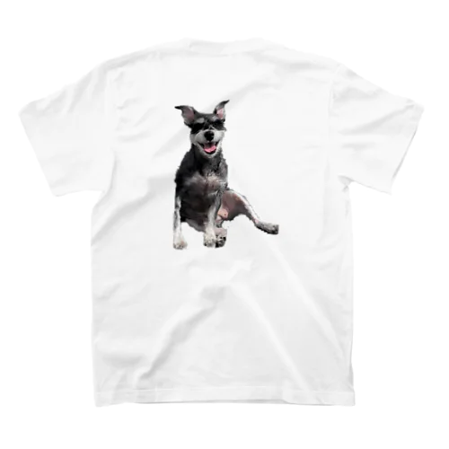 みくちゃんちの犬（お座りver） スタンダードTシャツ