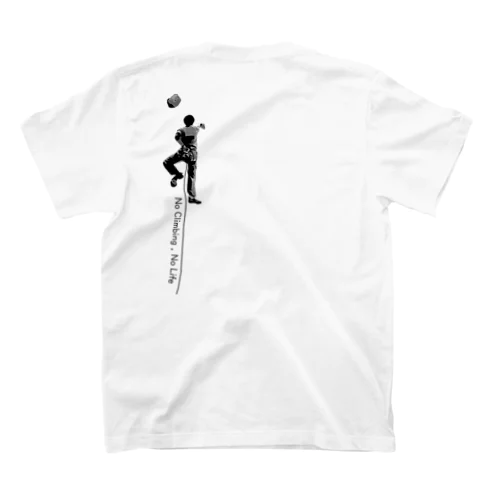 モノクロ　リードクライミング Regular Fit T-Shirt