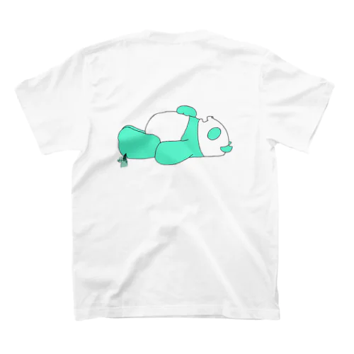 すやすやパンダ スタンダードTシャツ