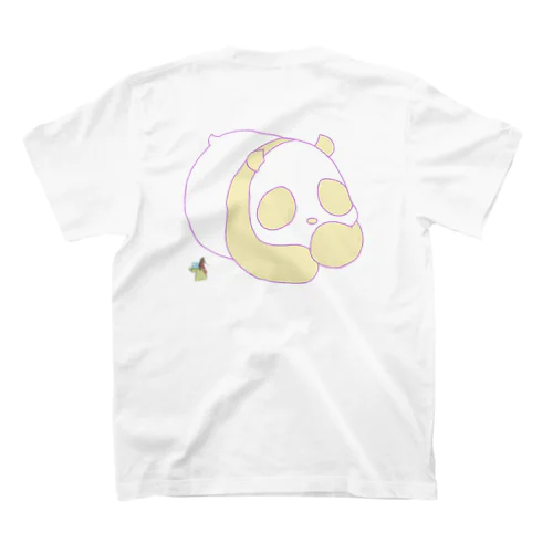 甘えるパンダ スタンダードTシャツ