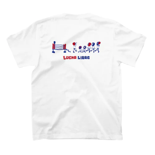 Familia de luchadores10(バックプリント) スタンダードTシャツ