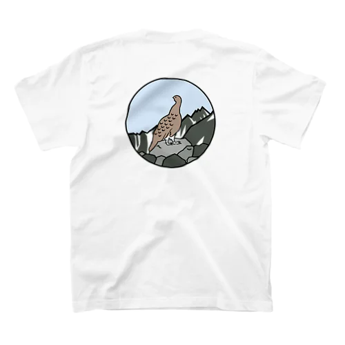 初夏の前穂の雷鳥くん for climbers スタンダードTシャツ