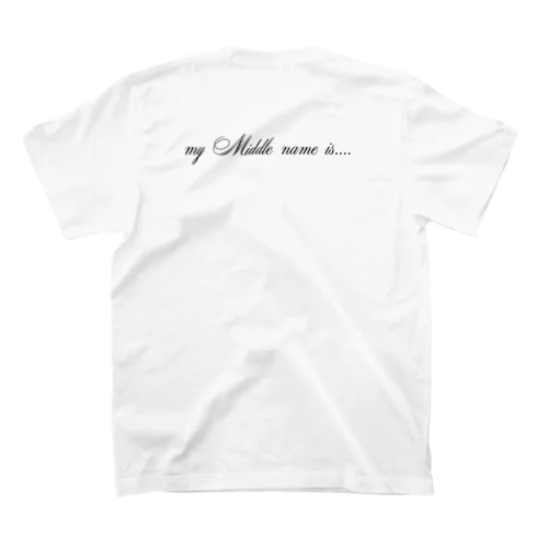 Middle name Regular Fit T-Shirt