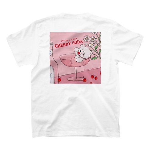 チェリーソーダと子猫のムース Regular Fit T-Shirt