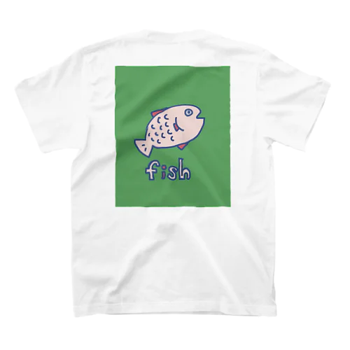 どこ行く　お魚 スタンダードTシャツ