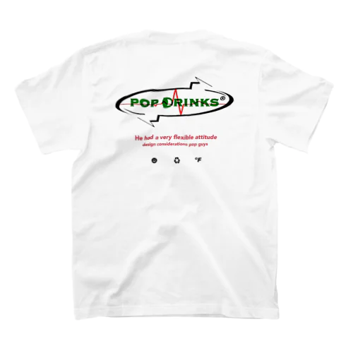 POP DRINKS Regular Fit T-Shirt