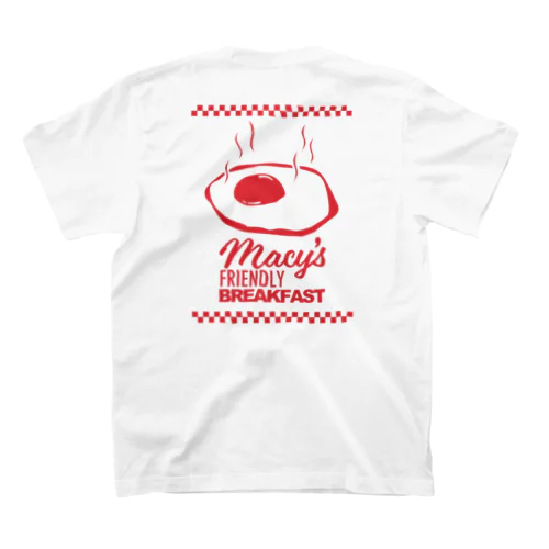 朝食Tシャツ（両面）【Macy's breakfast】 Regular Fit T-Shirt