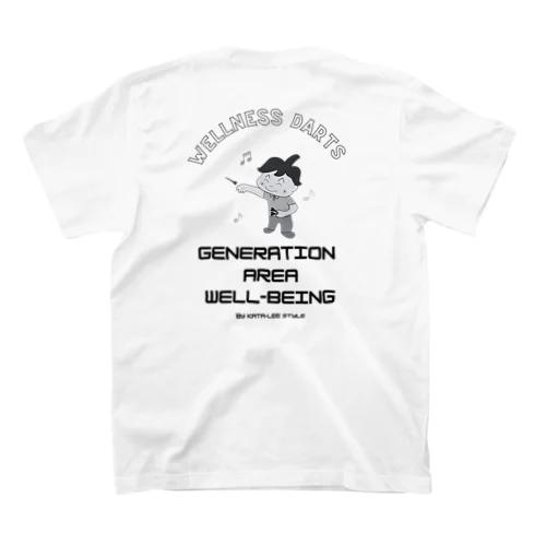 【背面】GAWジョイナス君Tシャツ スタンダードTシャツ