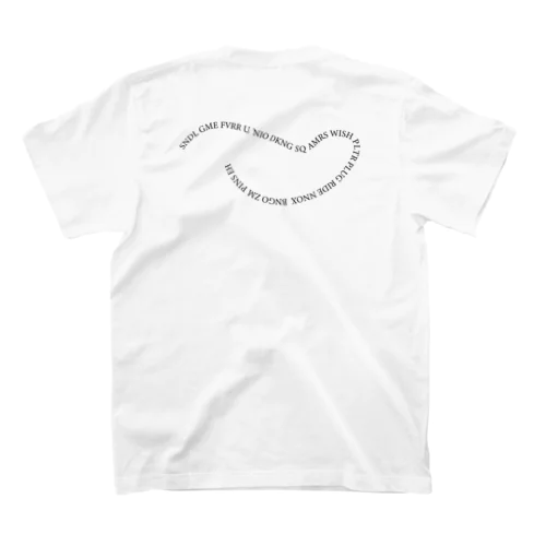 "Meme"  Ticker symbol TEE バックプリント スタンダードTシャツ