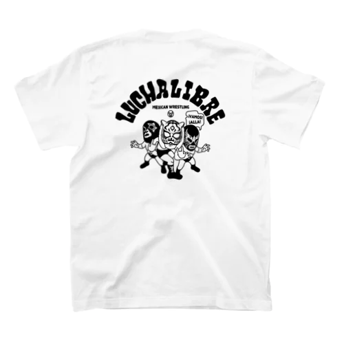 (バックプリント)mexican wrestling lucha libre11 Regular Fit T-Shirt