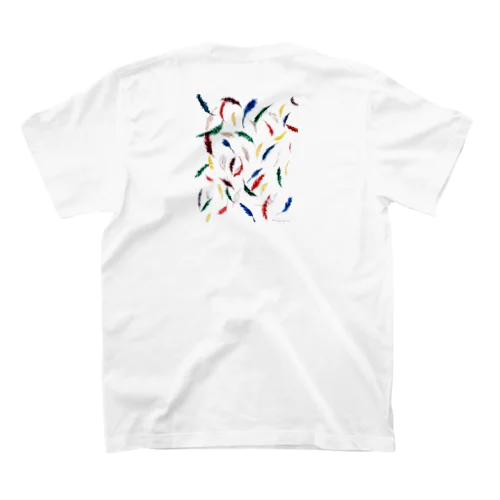 お絵描きシリーズ　羽根　NO.2 スタンダードTシャツ