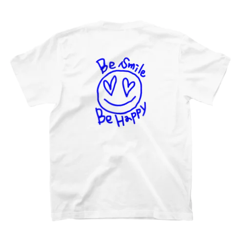 ハートスマイル　Be Smile Be Happy Regular Fit T-Shirt