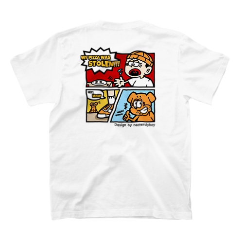 PIZZA COMICS Tee Regular Fit T-Shirt
